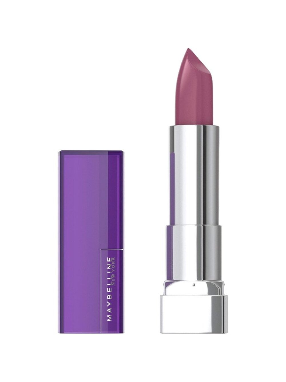 Maybelline 445 ON THE MAUVE Sensational Mattes Cream Finish Hydrating Lipstick
